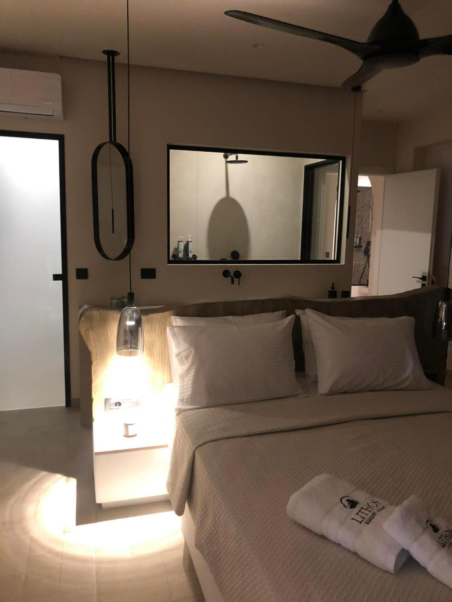Lithos Luxury Villa Archangelos  Ngoại thất bức ảnh